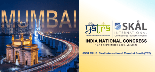 Skål India Congress 2025 to Host Global Tourism Leaders in Mumbai